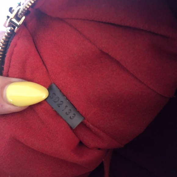 LOUIS VUITTON Evora MM Damier Ebene Canvas - Picture 4 of 7